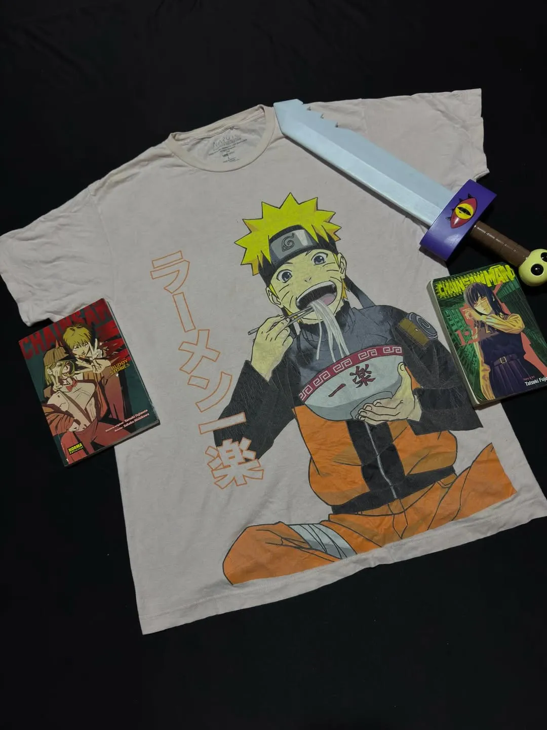Camisa Naruto Ramen Talla M - Camiseta Anime Unisex