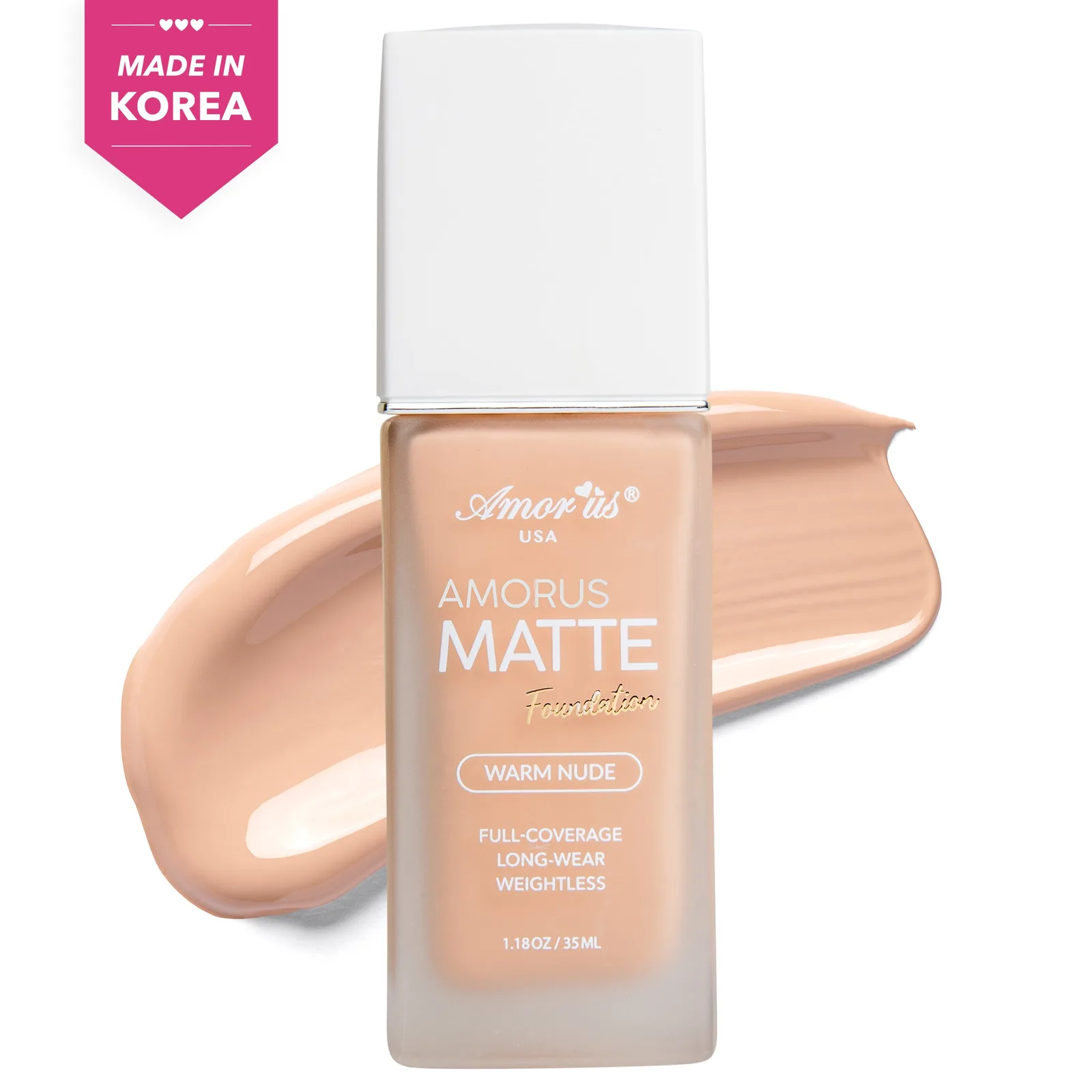 Amorus Matte Foundation - foto 3