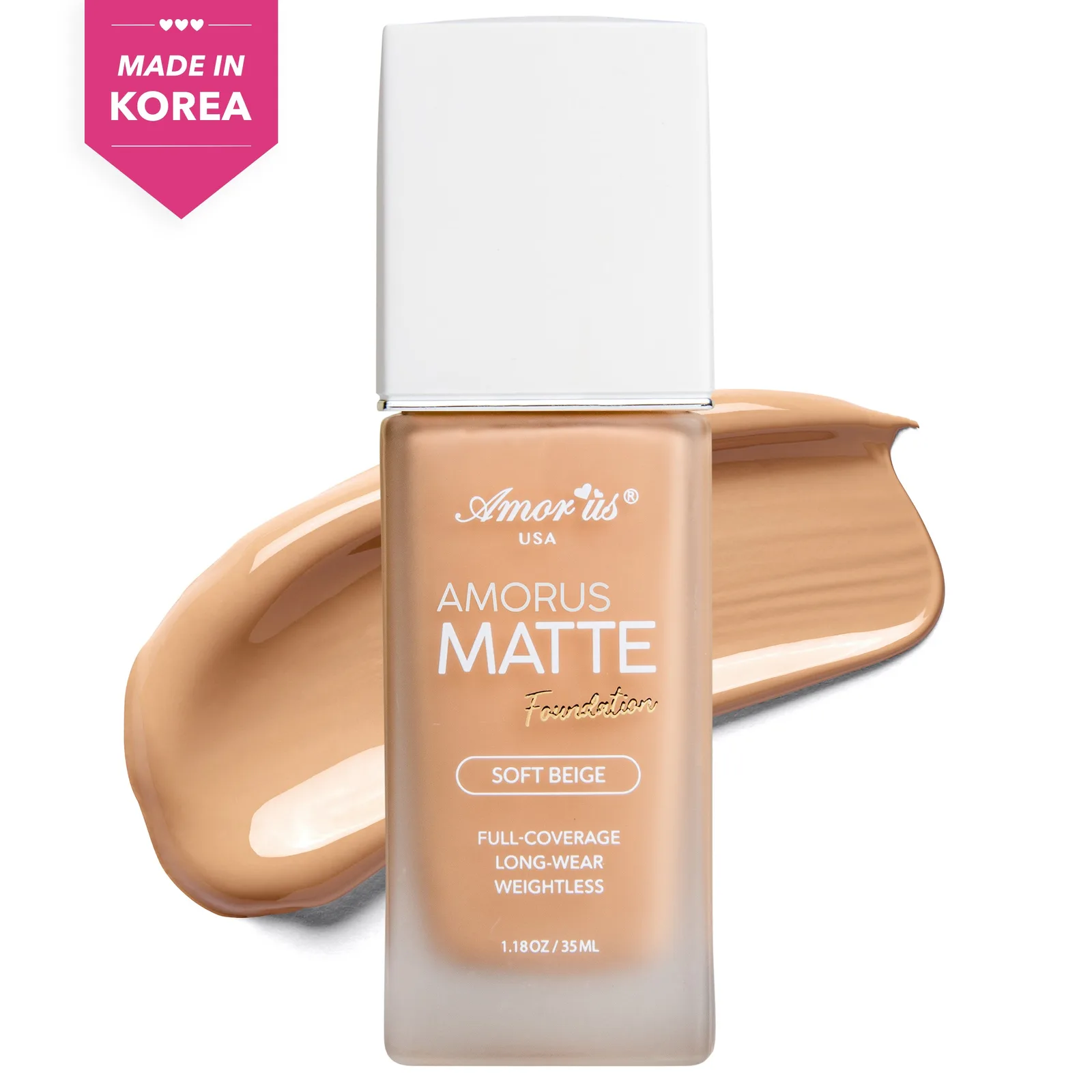 Amorus Matte Foundation - foto 4