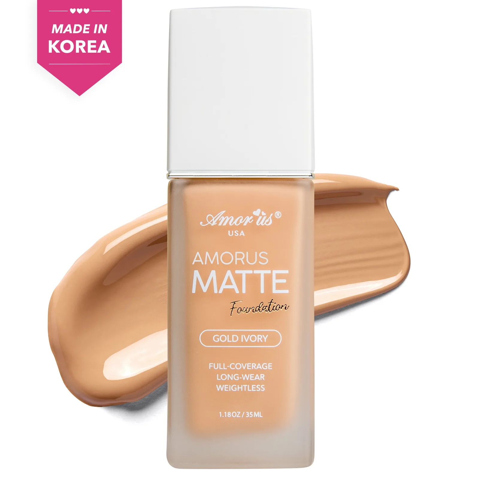 Amorus Matte Foundation - foto 7
