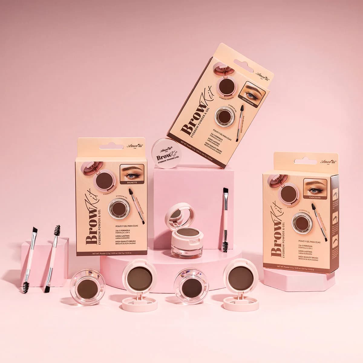 Brow Kit - Eyebrow Powder & Gel - foto 4