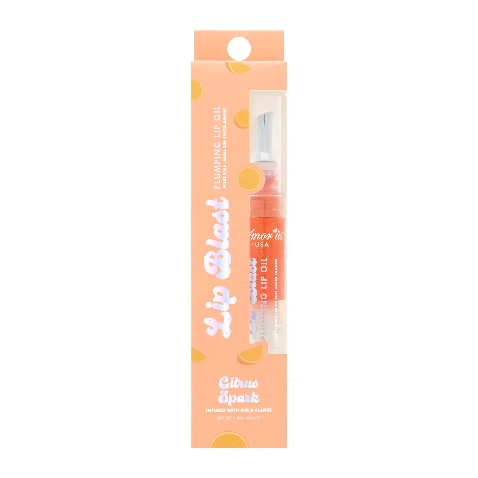 Citrus Spark - Lip Blast Plumping Lip Oil - foto 5