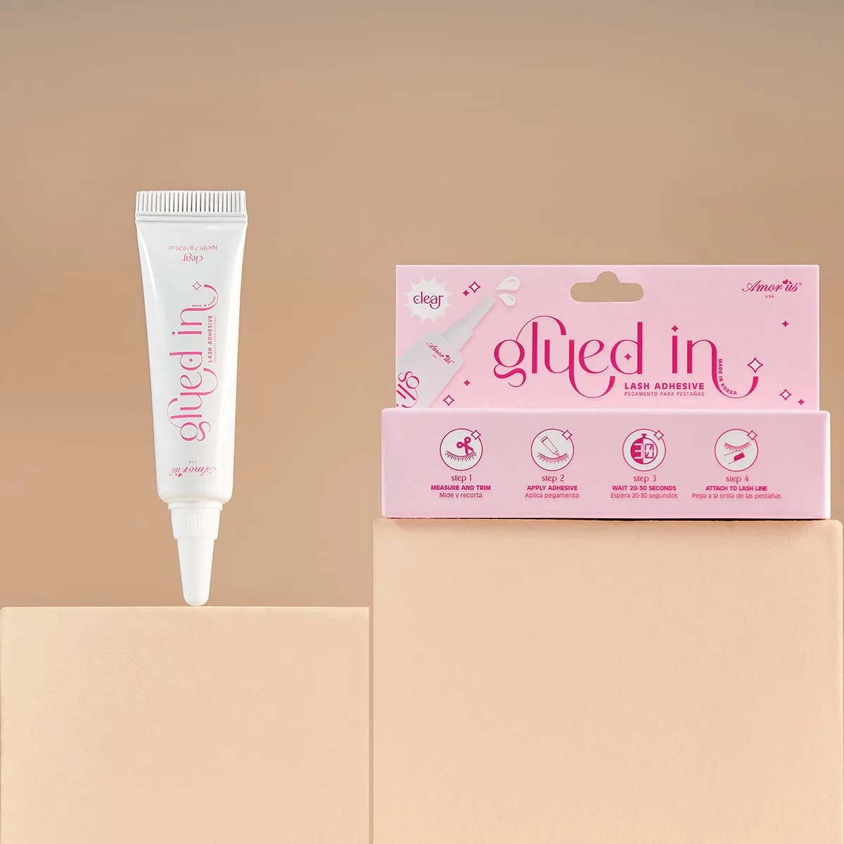 Glued In Lash Adhesive | Clear