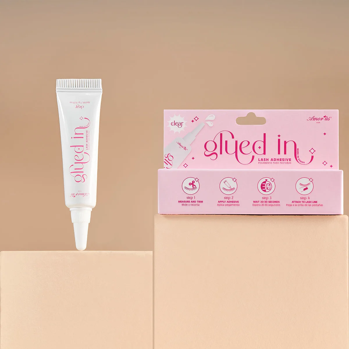 Glued In Lash Adhesive | Clear