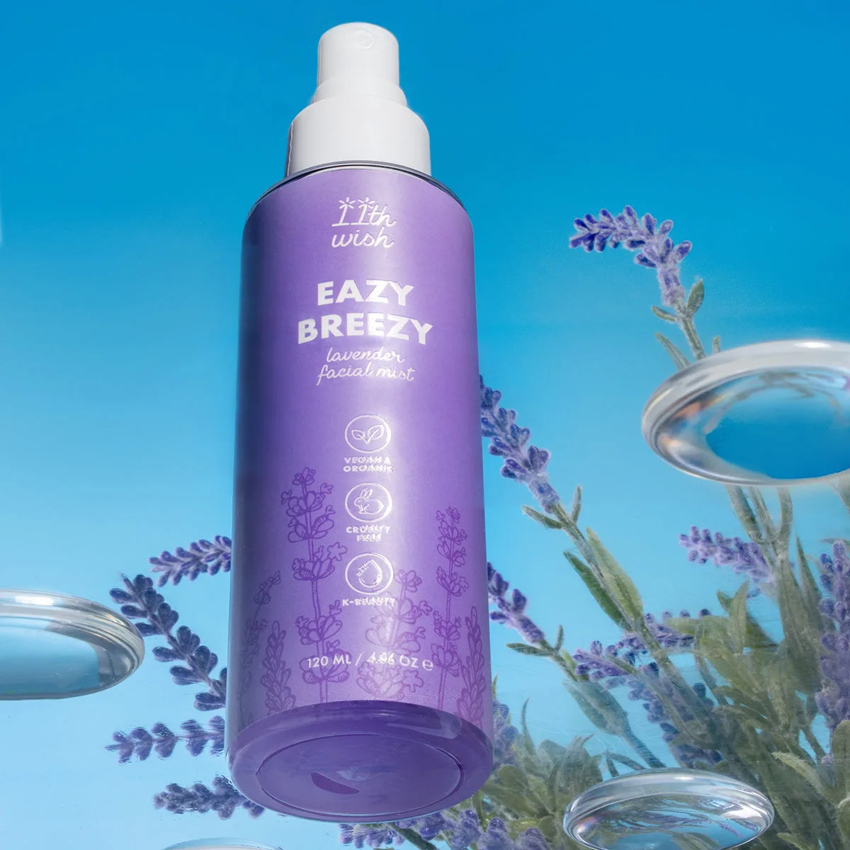 Lavender - Eazy Breezy Facial Mist - foto 3