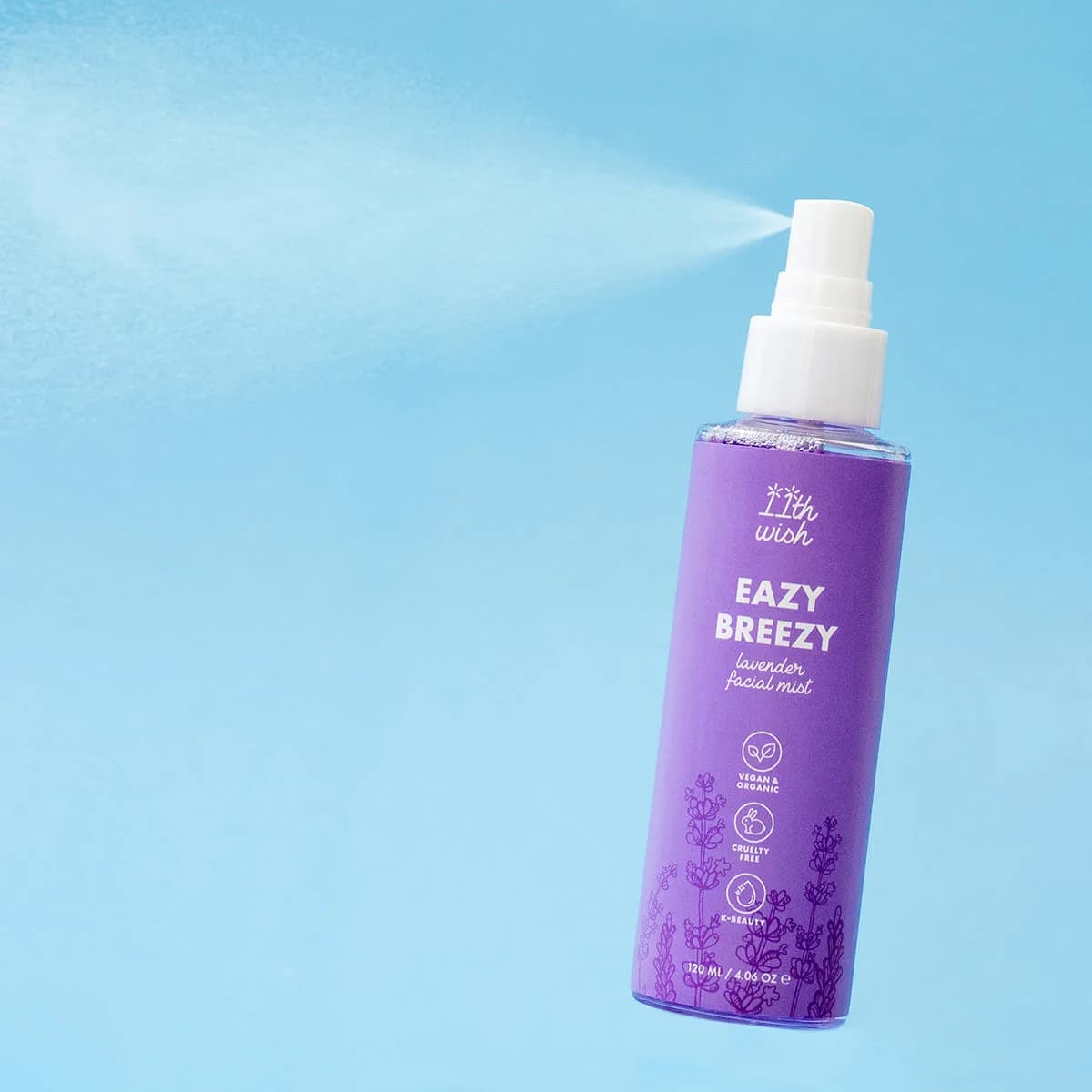 Lavender - Eazy Breezy Facial Mist - foto 4