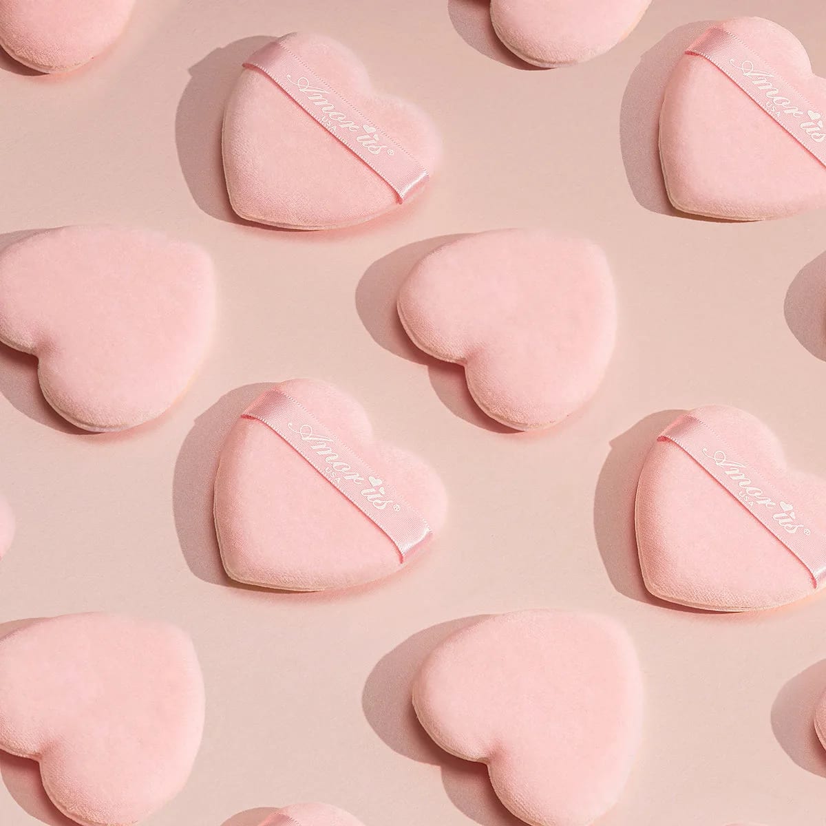 Makeup Powder Puff - Heart (2 Pack)