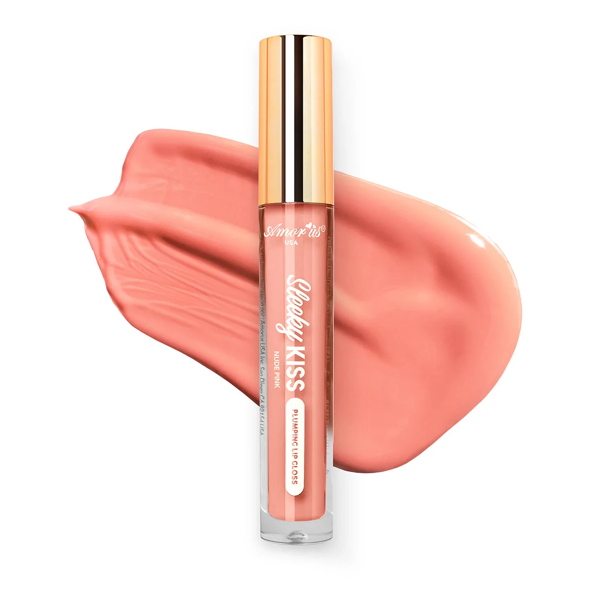 Nude Pink - Sleeky Kiss Plumping Lip Gloss