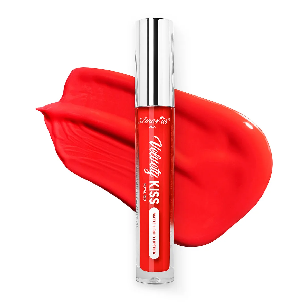 Royal Red - Velvety Kiss Matte Liquid Lipstick