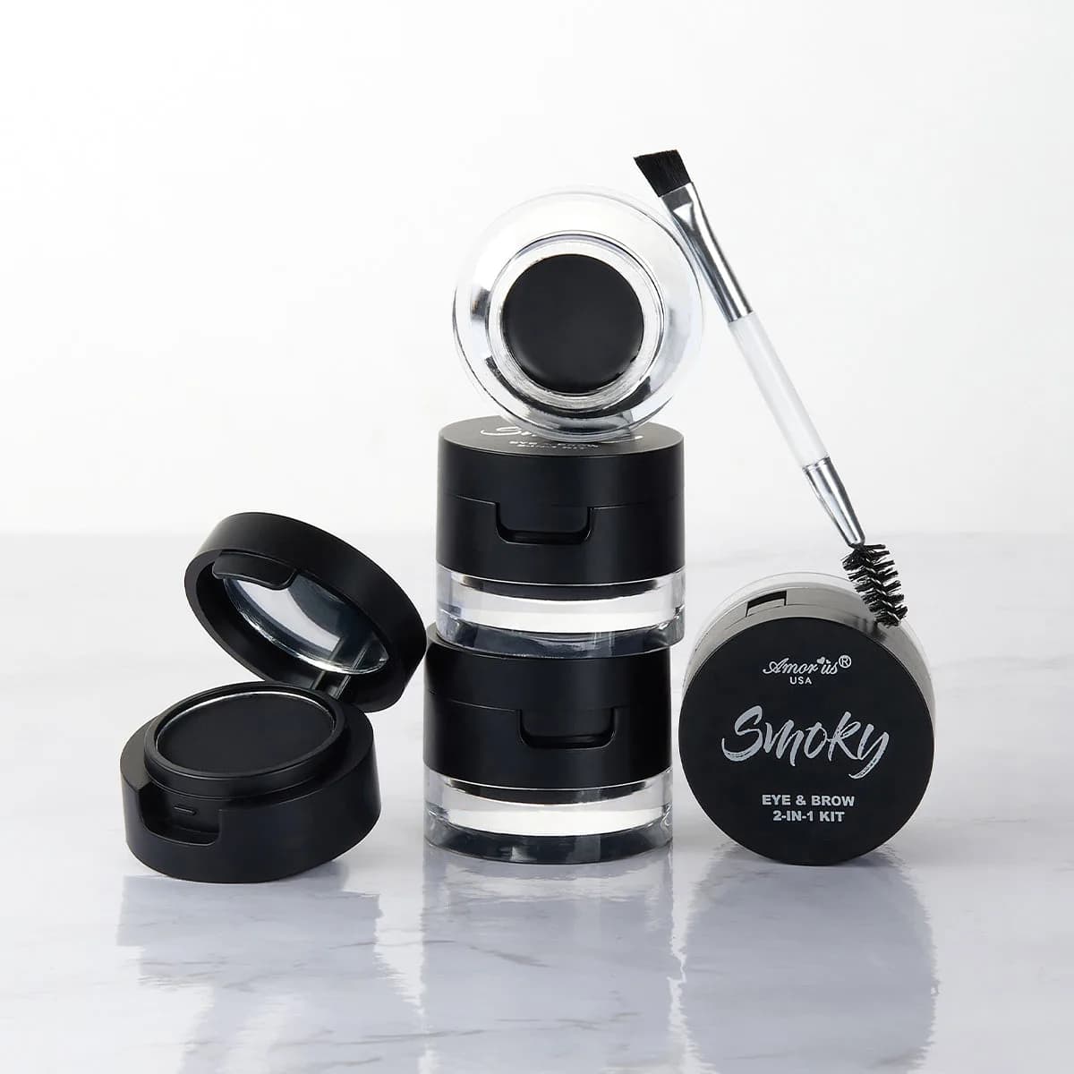 Smoky Kit - Eye & Brow 2-in-1 Kit - foto 3