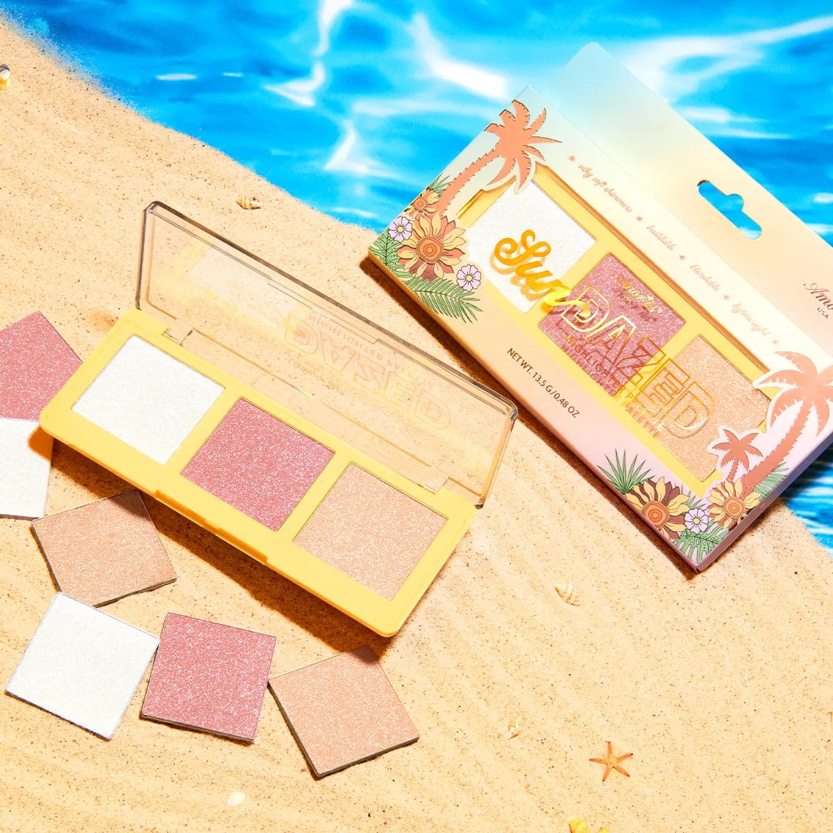 Sun Dazed - Highlighter Face & Body Palette