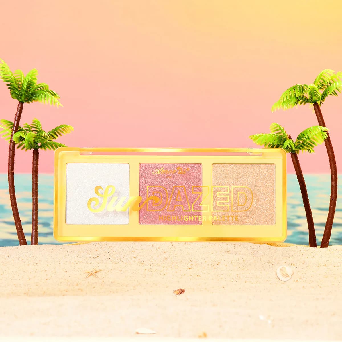 Sun Dazed - Highlighter Face & Body Palette - foto 3