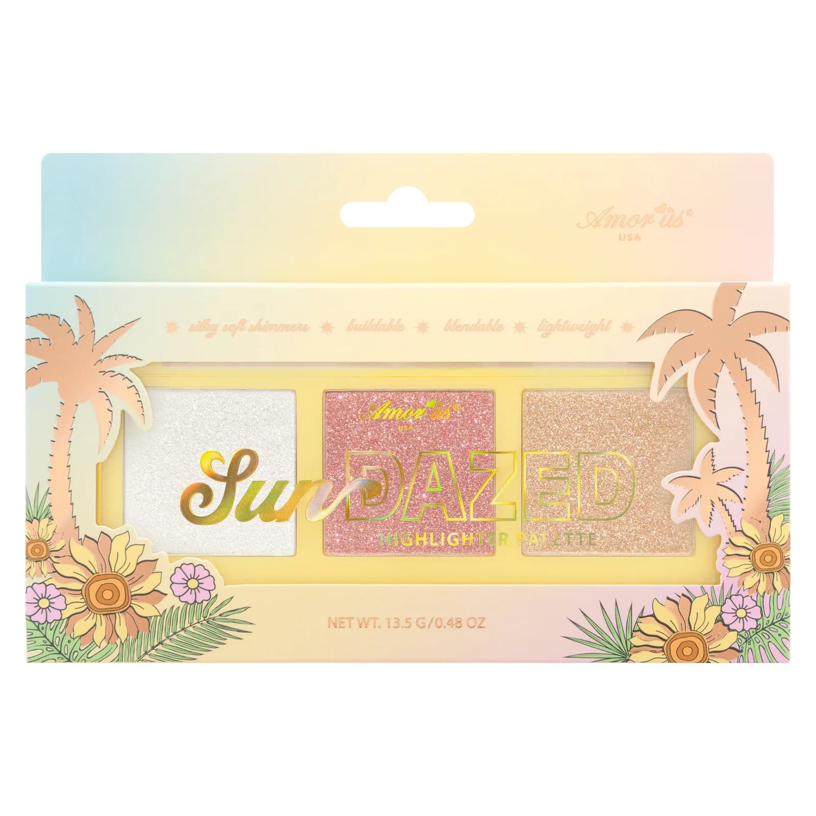 Sun Dazed - Highlighter Face & Body Palette - foto 4