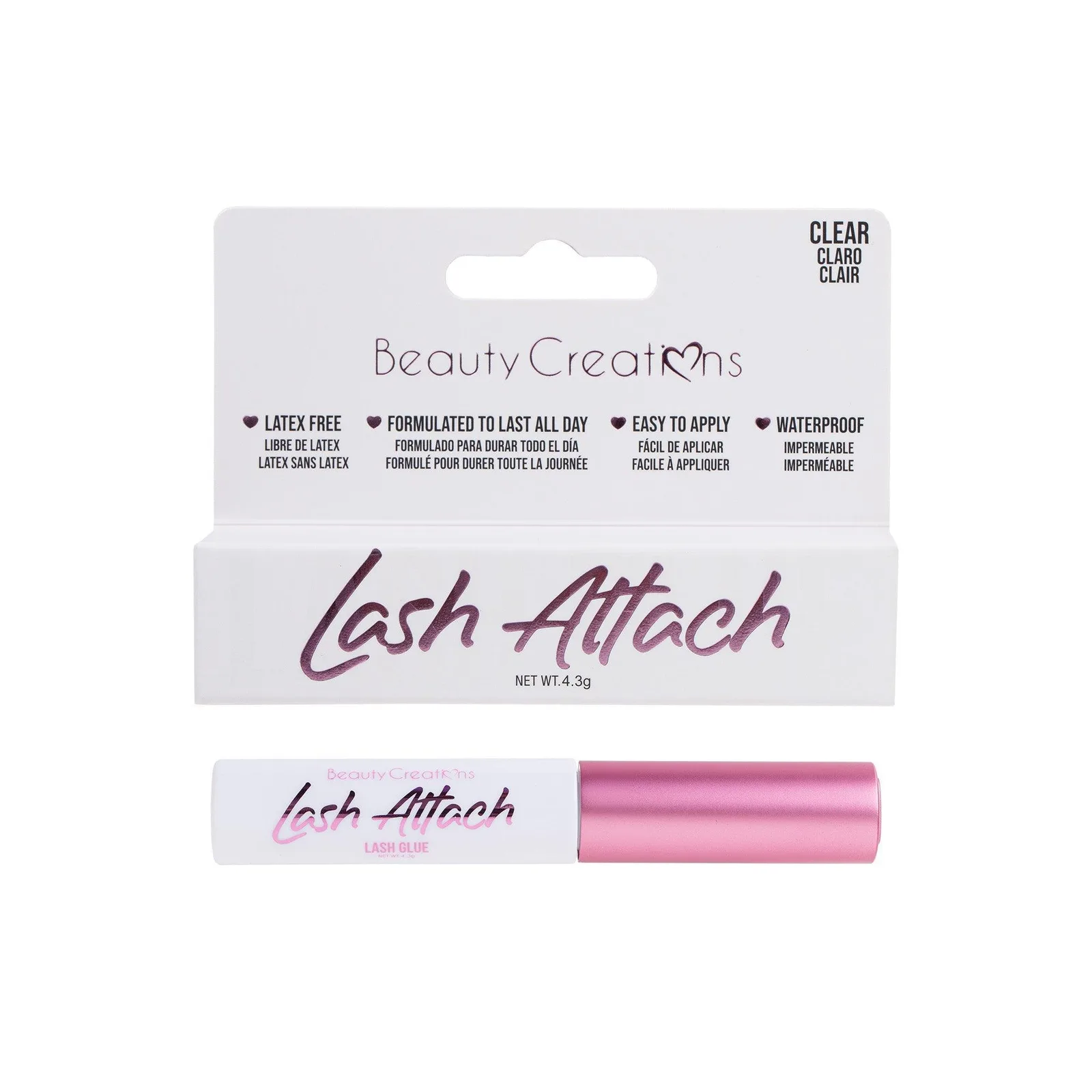 LASH ATTACH PEGA BC CLEAR