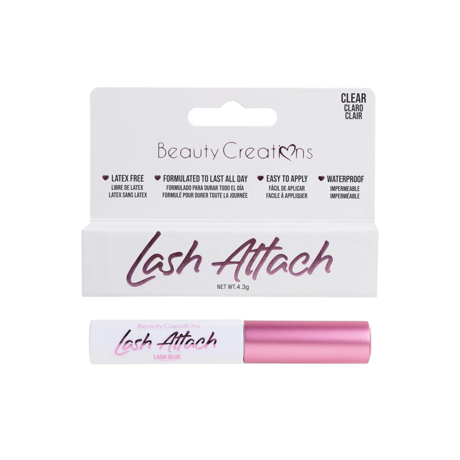 LASH ATTACH PEGA BC CLEAR