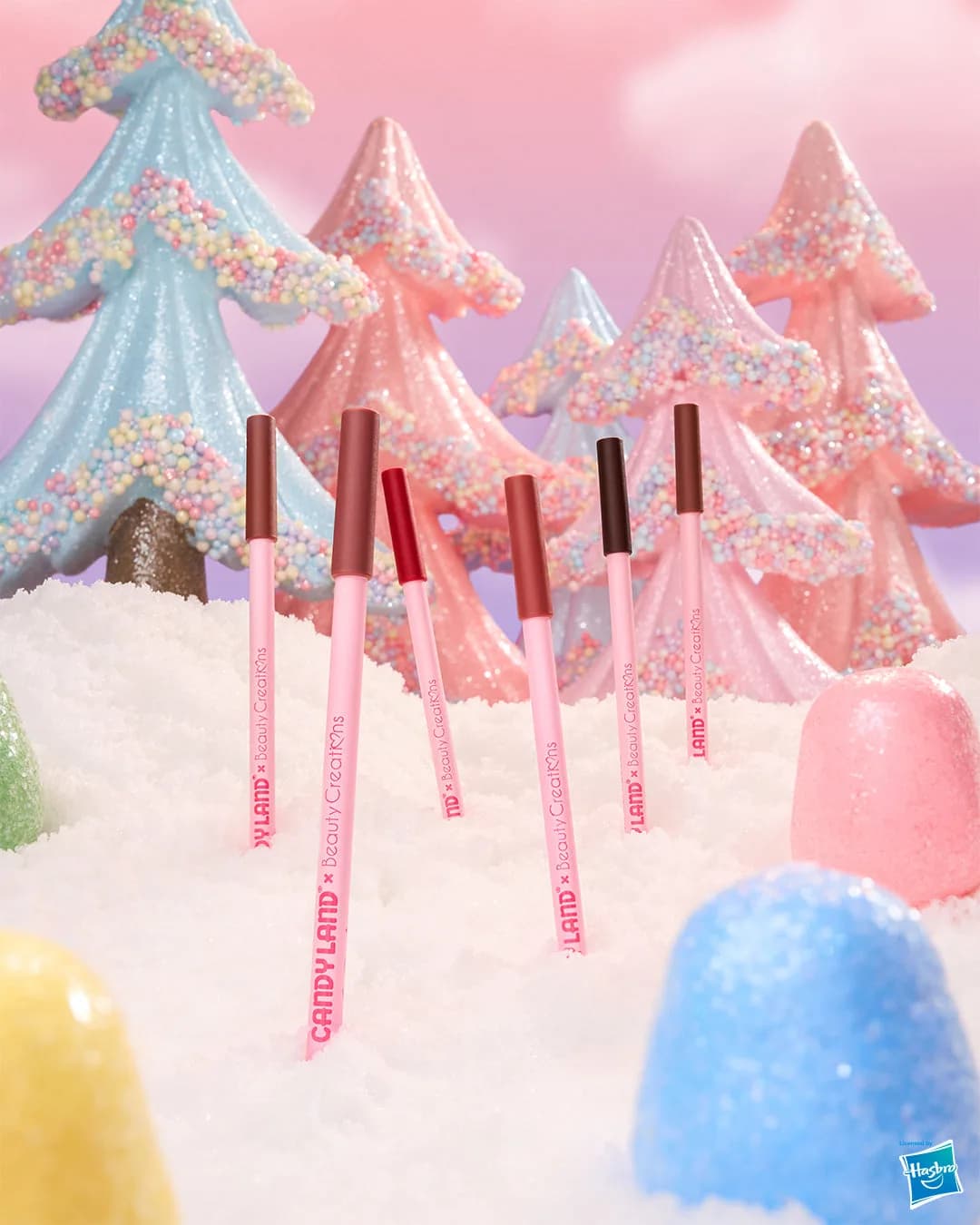 SET DE 6 DELINEADOR DE LABIOS CANDY LAND