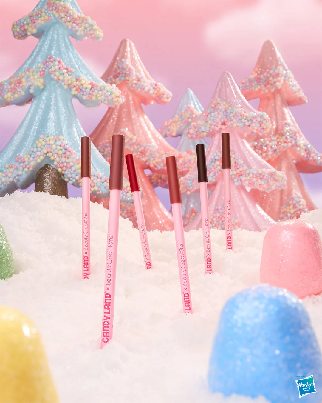 SET DE 6 DELINEADOR DE LABIOS CANDY LAND