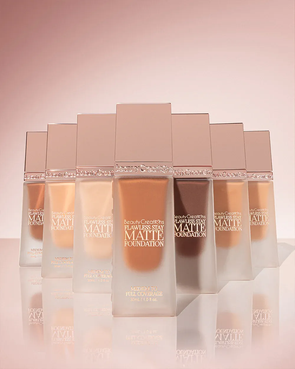 Base Flawless Stay Matte Foundation Beauty Creation
