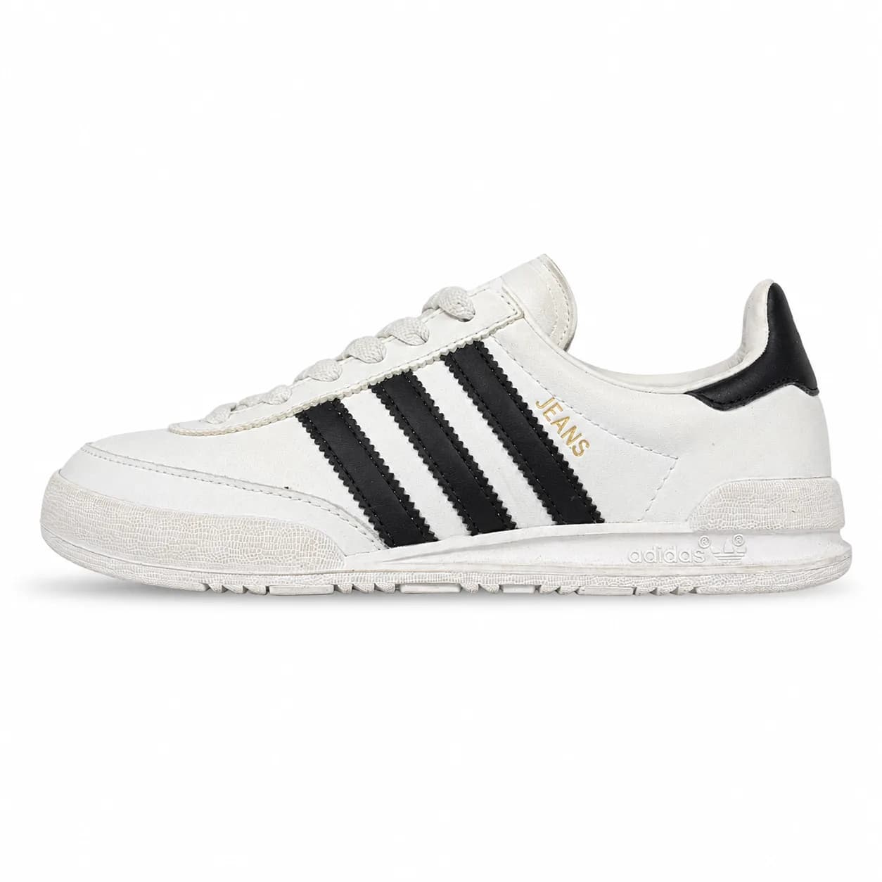 Tenis estilo adidas blanco negro